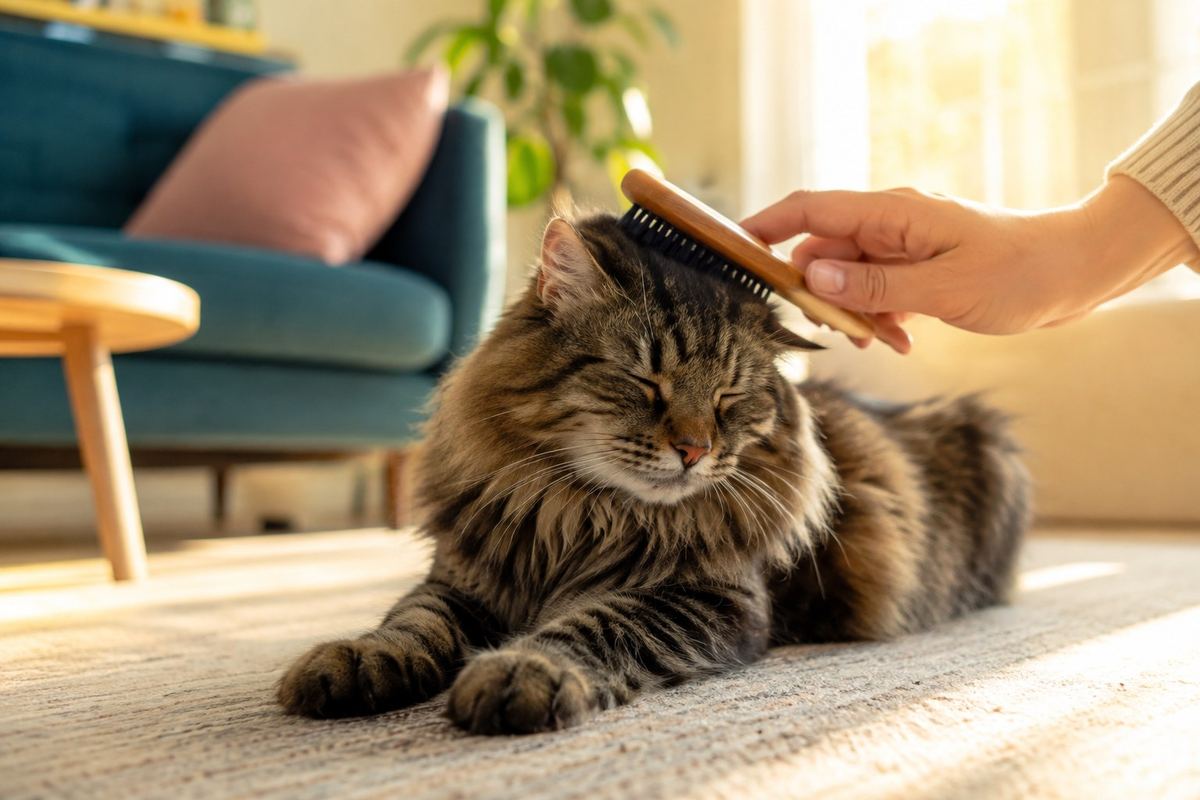 Cómo cepillar a tu gato paso a paso