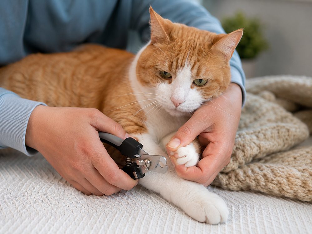 Cómo cortar las uñas a tu gato sin que se resista