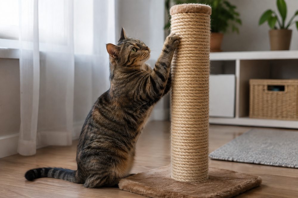 Cómo elegir el rascador adecuado para tu gato