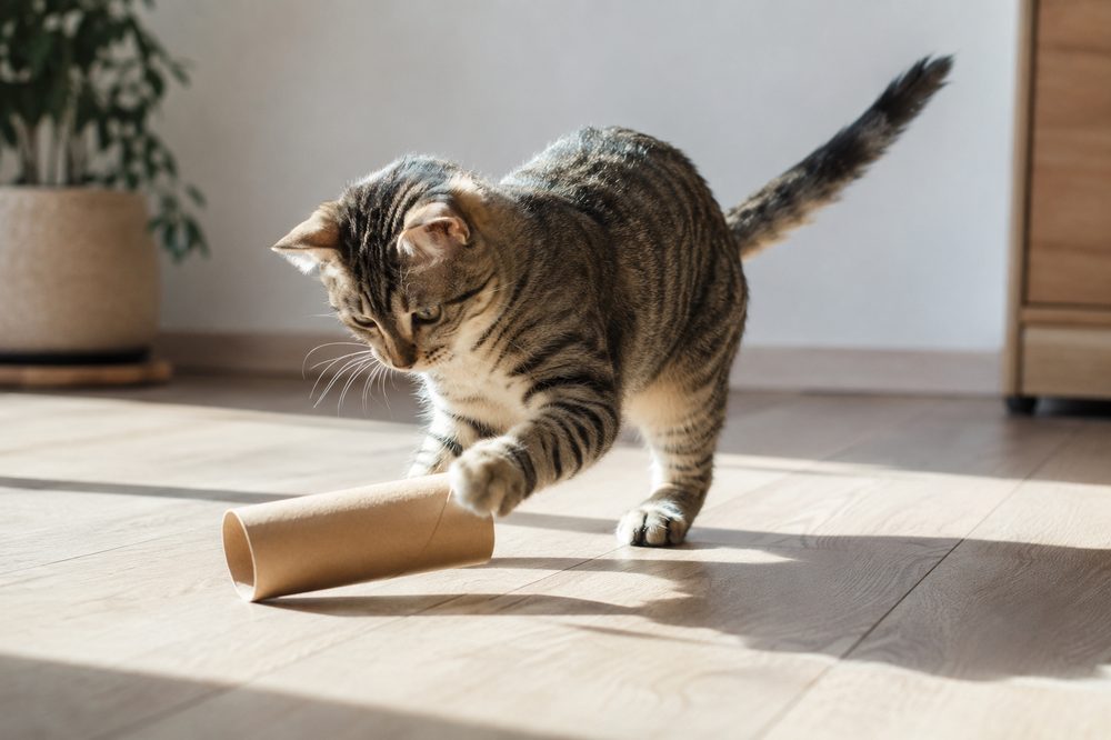 Juguetes caseros para gatos: ideas fáciles y baratas
